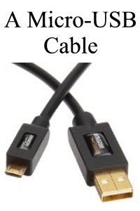 Micro USB Cable for Kindle Connection