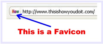 what is a favicon