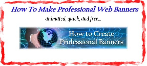 How To Make a Web Banner