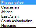 ethnicities to morph