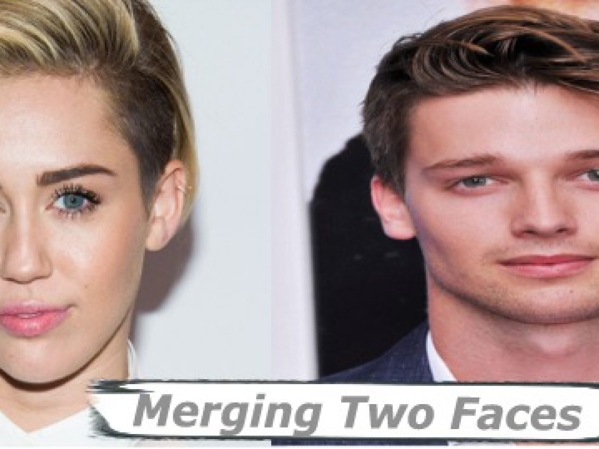 How To Merge Two Faces Into One The Results - Your Home For How To Videos Articles