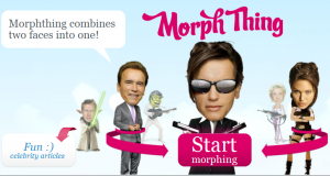 Gezichten samenvoegen op Morph Thing