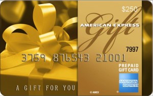 $250 Amex Gift Card