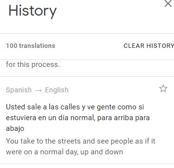 google-translation-history