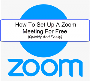 how to setup a zoom meeting