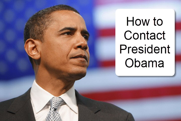 howto contact President Obama